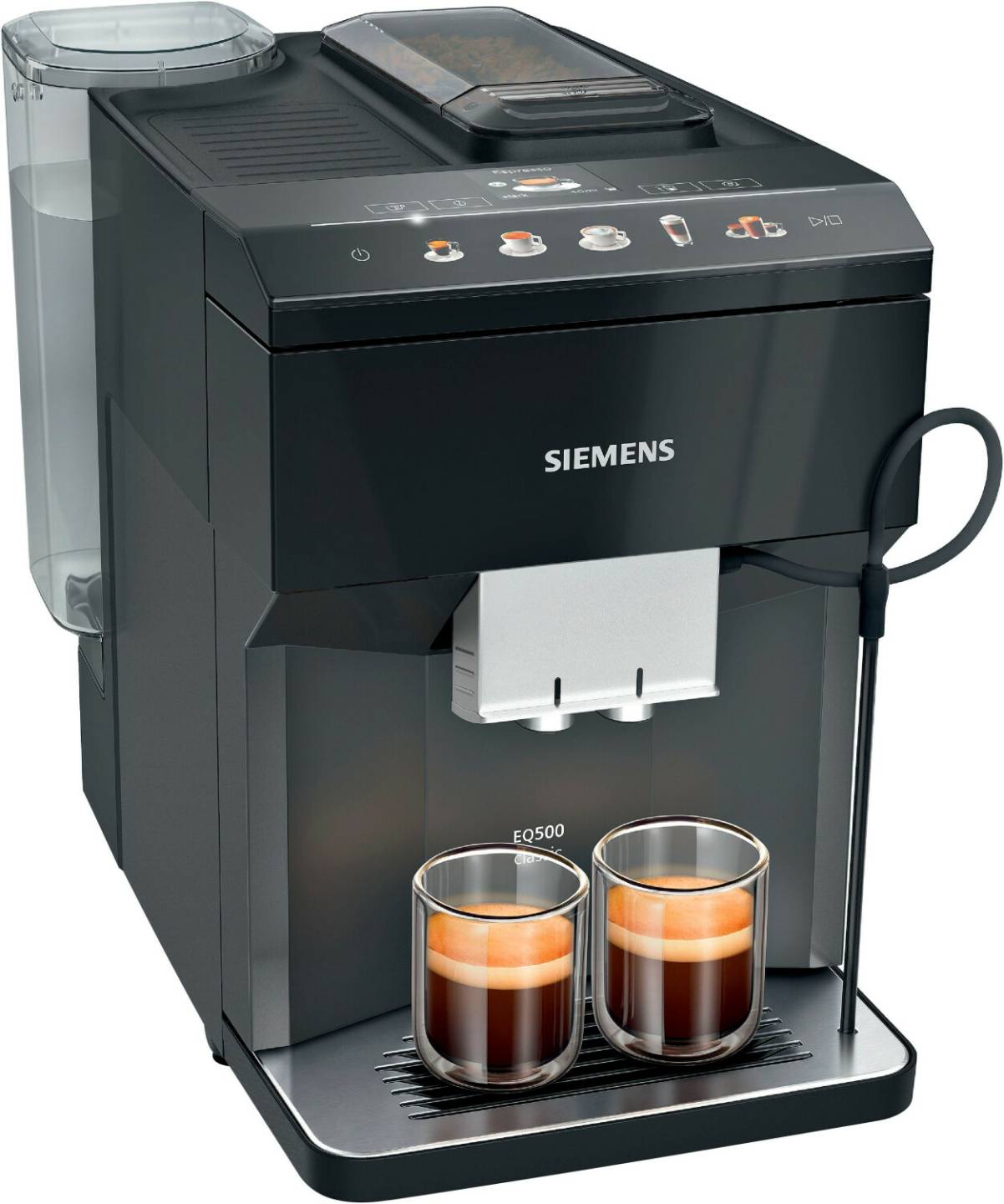 Siemens EQ.500 ClassicTP513D09 klavierlack Kaffeezubereitung