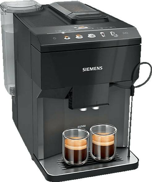 Kaffeezubereitung Siemens EQ.500 ClassicTP511D09 Klavierlack schwarz