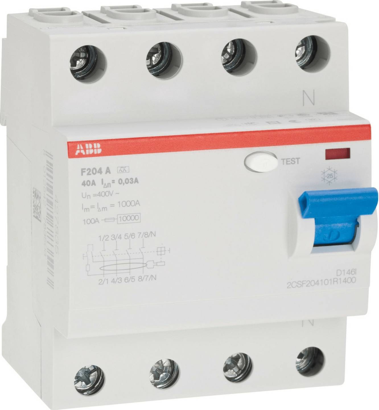 ABB F 204A-40/0,03 (2CSF204101R1400) Elektrik