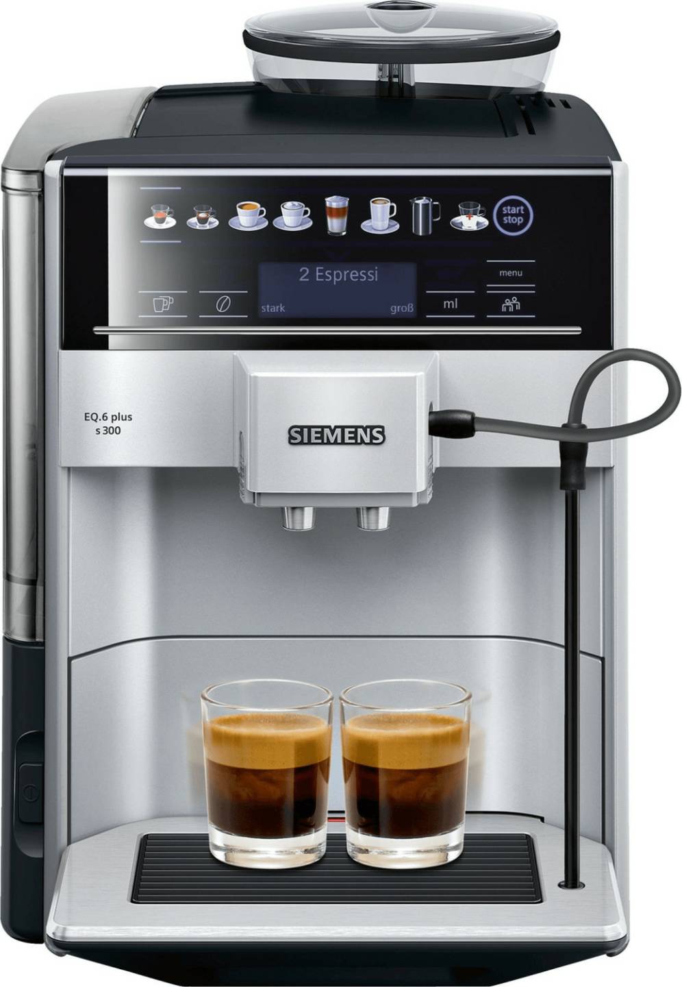 Kaffeezubereitung Siemens EQ.6 plus s300 TE653501DE