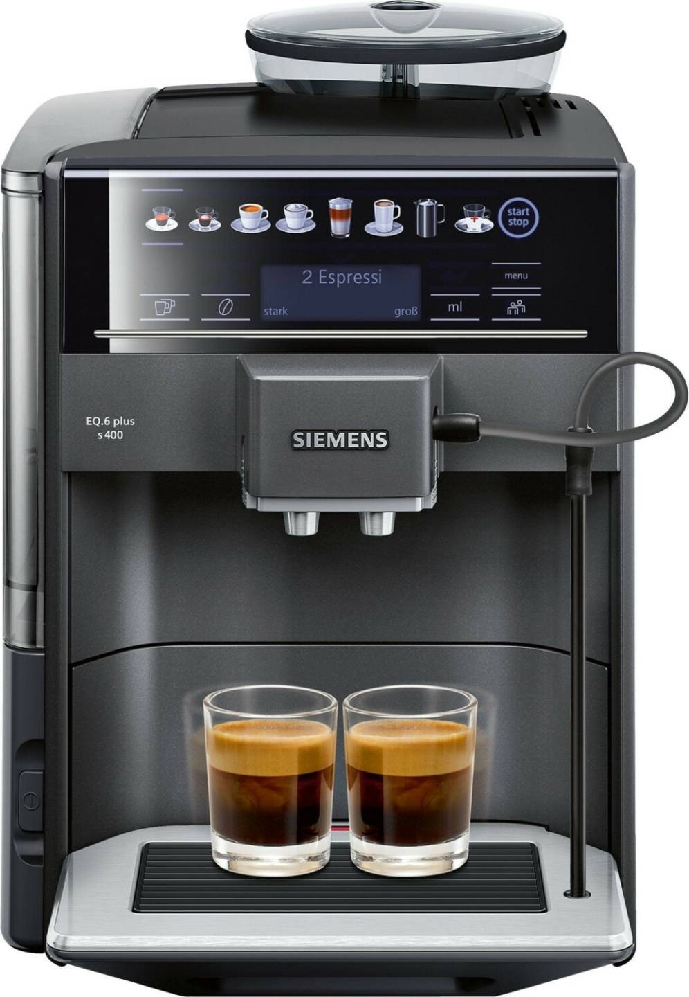 Siemens EQ.6 plus s400 TE654509DE Kaffeezubereitung