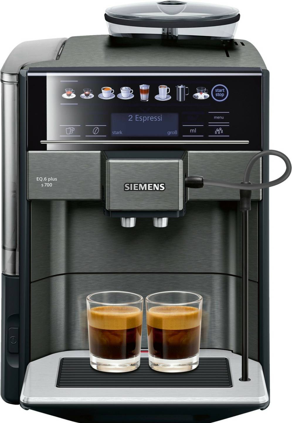 Kaffeezubereitung Siemens EQ.6 plus s700 TE657509DE