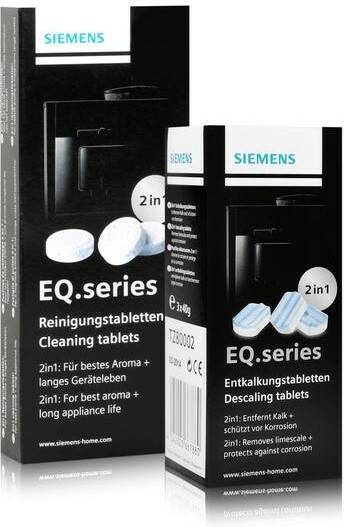 Siemens Pflegeset EQ.series TZ80002 & TZ80001 Kaffeezubereitung