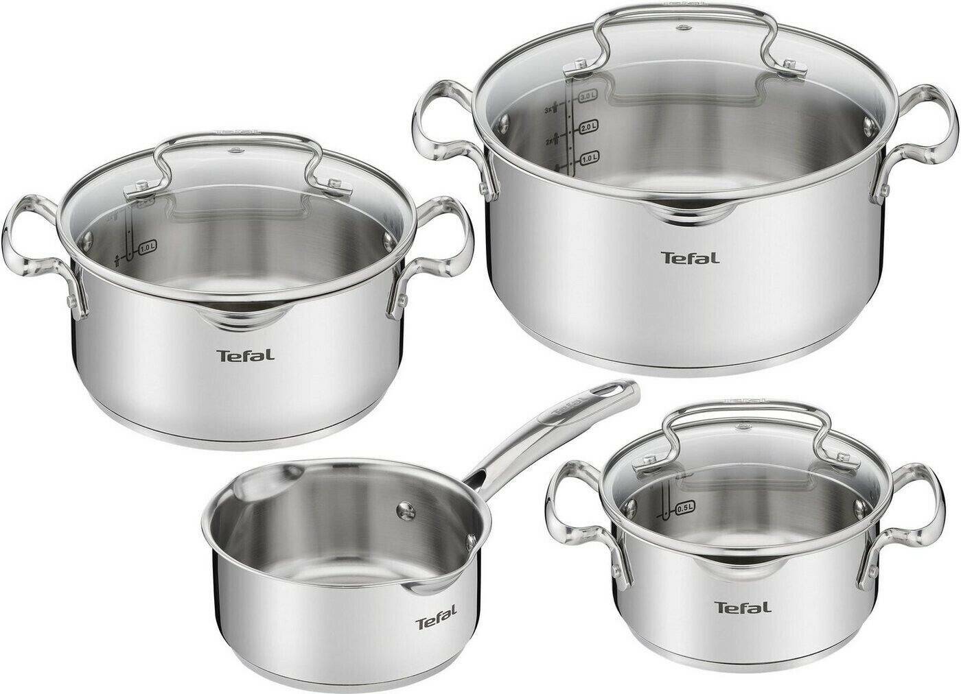 Töpfe & Pfannen Tefal Duetto Topf-Set 7tlg