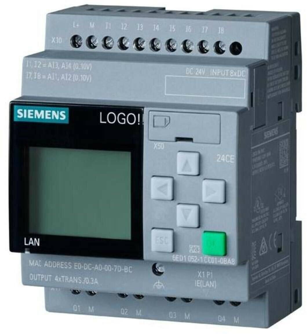 Siemens SPS-Steuerungsmodul 24 V/DC 6ED1052-1CC08-0BA2 Elektrik