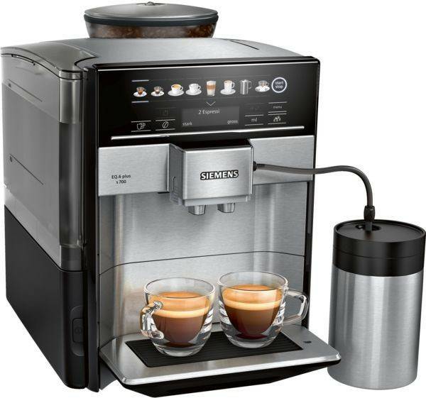 Kaffeezubereitung Siemens EQ.6 plus s700 TE657M03DE