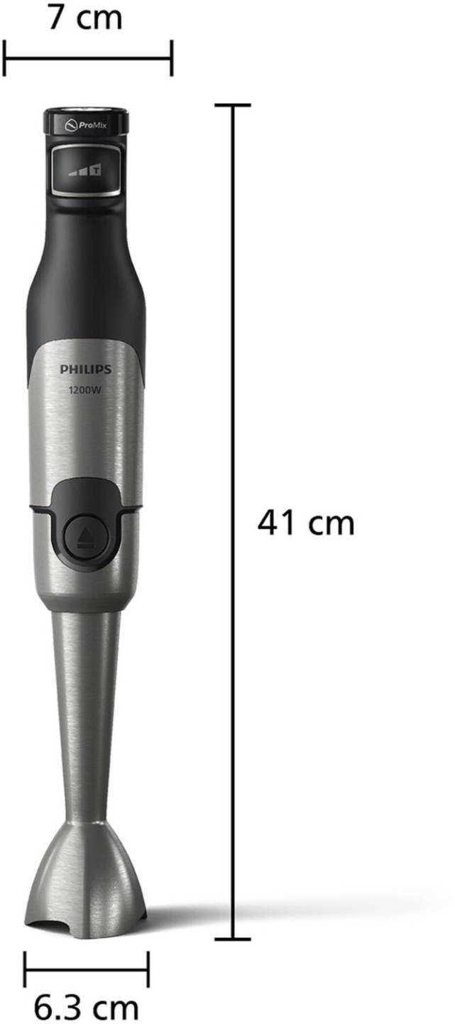 Küchengeräte Philips 5000 Serie HR2685/00 Stabmixer inkl. Zerkleinerer, Kompakthacker, Schneebesen