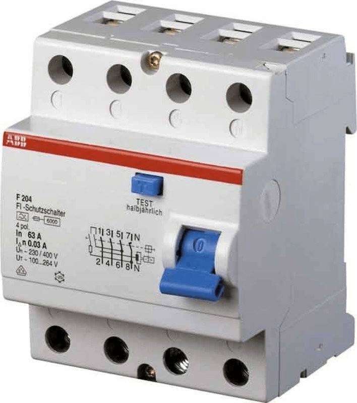 Elektrik ABB F 204A-63/0,03