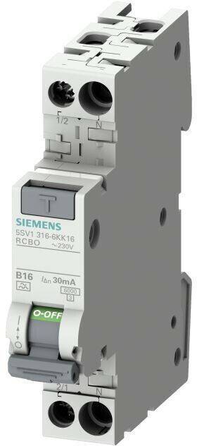 Siemens Sentron 5SV1316-6LK16 Elektrik