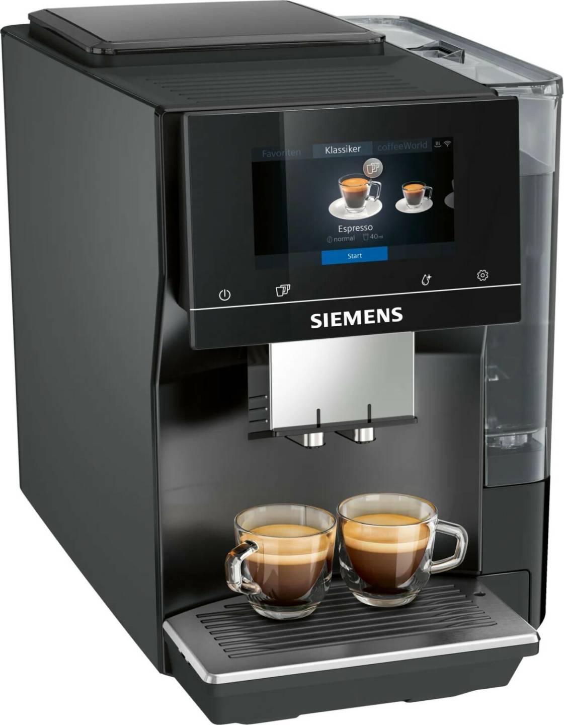 Siemens TP703R09 Kaffeevollautomat Schwarz Kaffeezubereitung