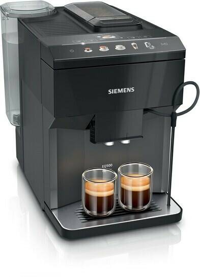 Kaffeezubereitung Siemens EQ.500 ClassicTP511D09 Klavierlack schwarz