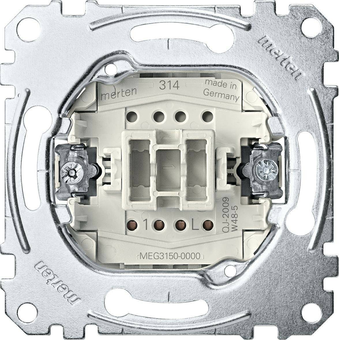 Elektrik Merten Taster-Einsatz (MEG3150-0000)