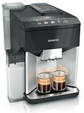 Siemens EQ.500 integralTQ513D01 Klavierlack schwarz Daylight silver Kaffeezubereitung