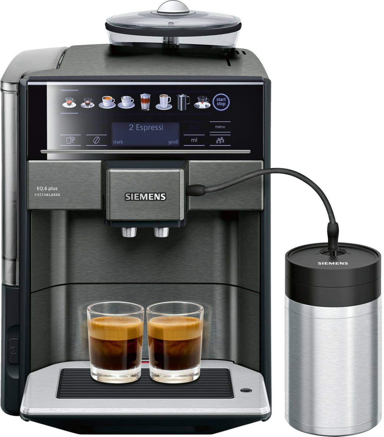 Siemens EQ.6 plus extraKlasse TE657F09DE Kaffeezubereitung