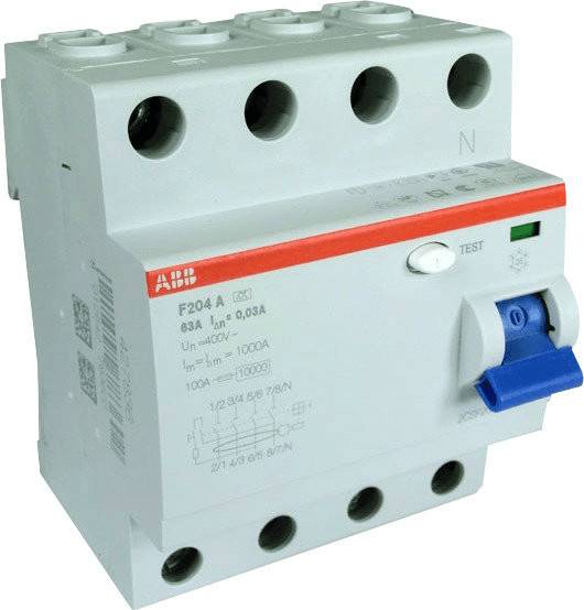 Elektrik ABB F 204A-63/0,03