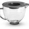 Küchengeräte KitchenAid 5KSM5GB Glasschüssel 4,8L mit Silikondeckel