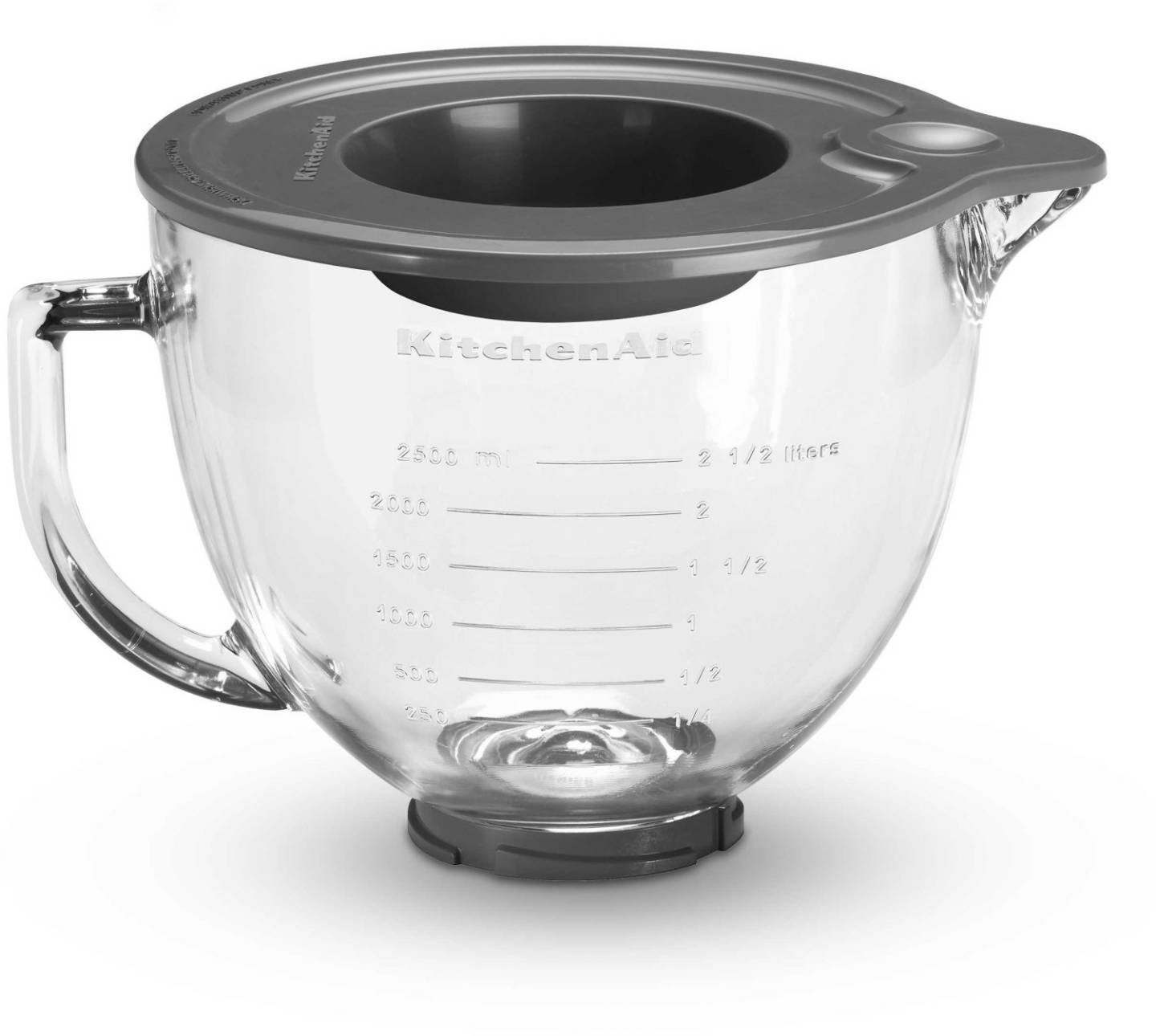 Küchengeräte KitchenAid 5KSM5GB Glasschüssel 4,8L mit Silikondeckel