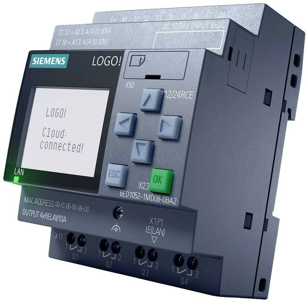 Siemens SPS-Steuerungsmodul 24 V/DC 6ED1052-1CC08-0BA2 Elektrik